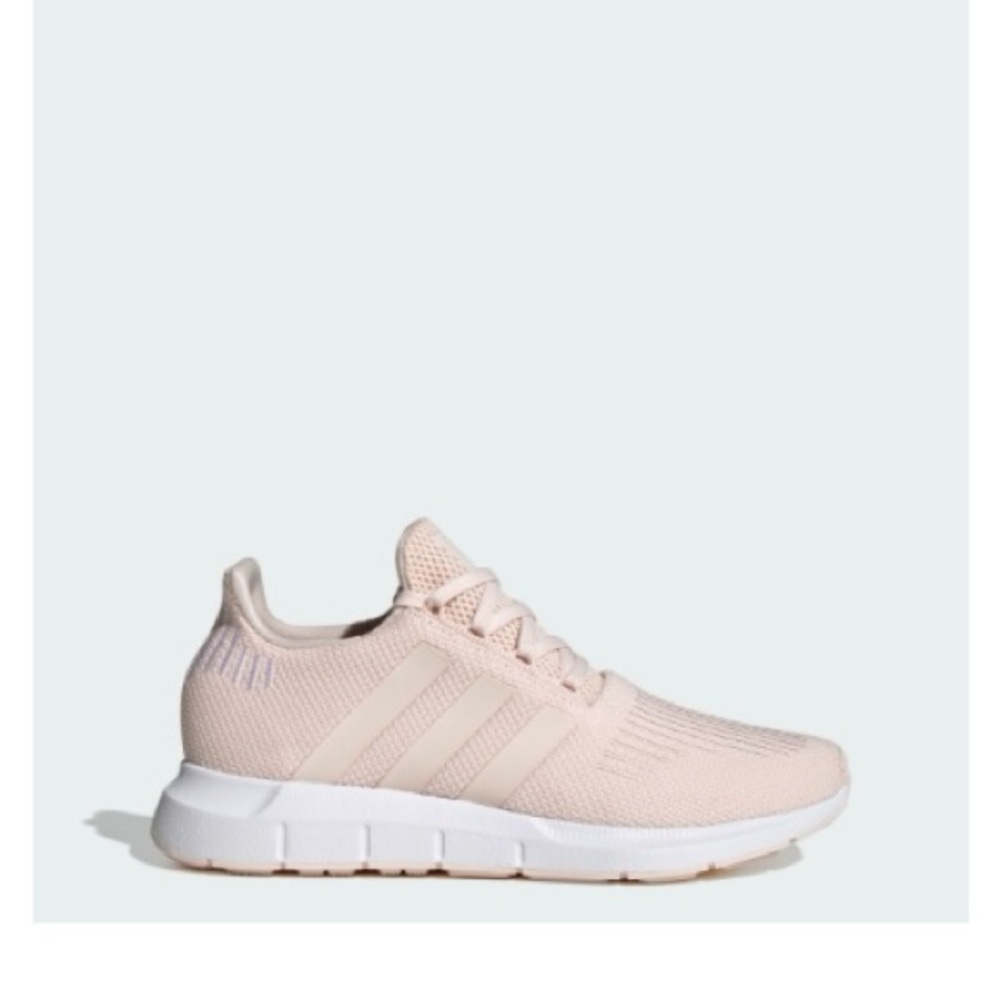 adidas Women's Athletic Shoes in Light Pink and White